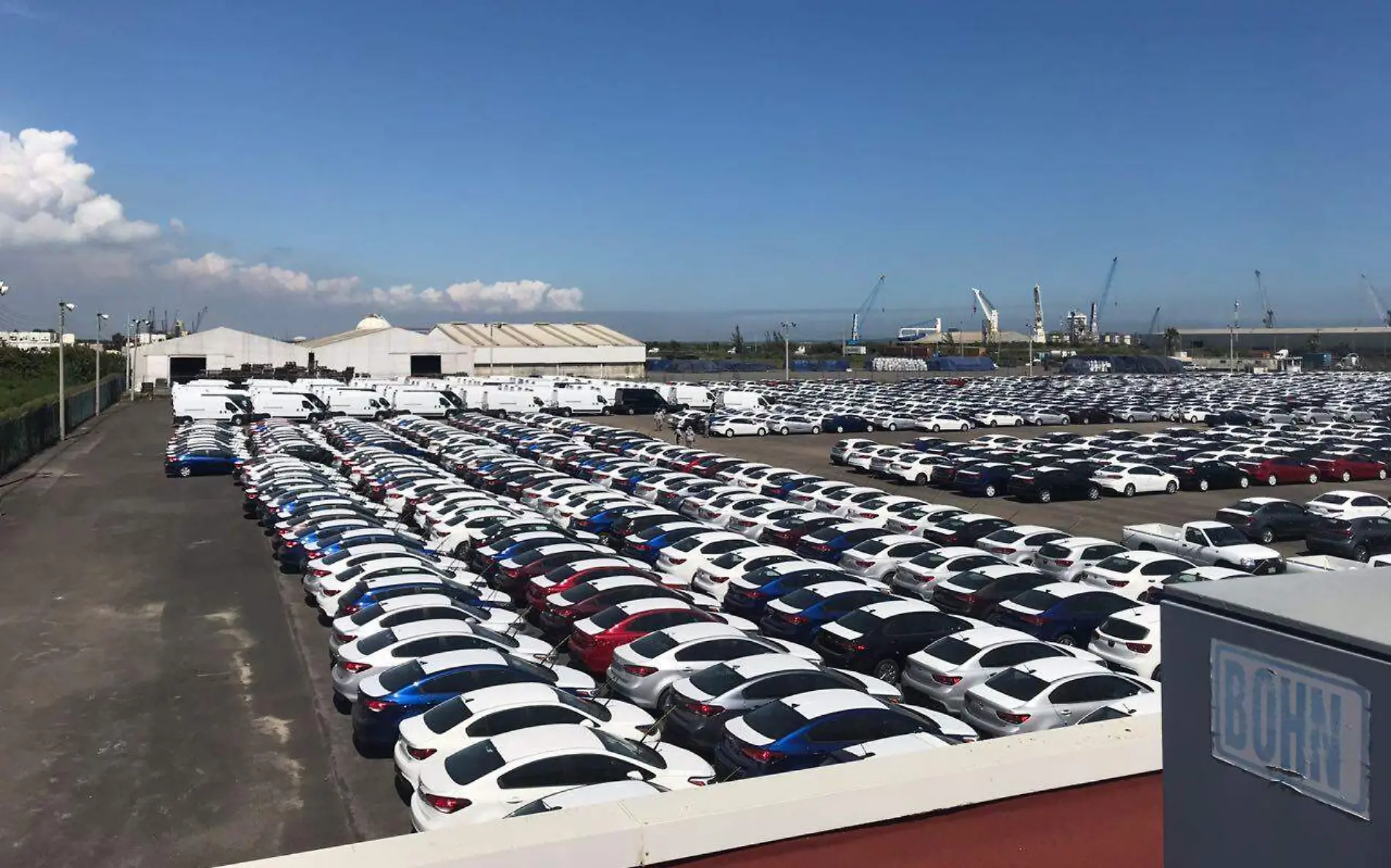 Puerto de Altamira  se consolida a nivel nacional por exportación de autos  